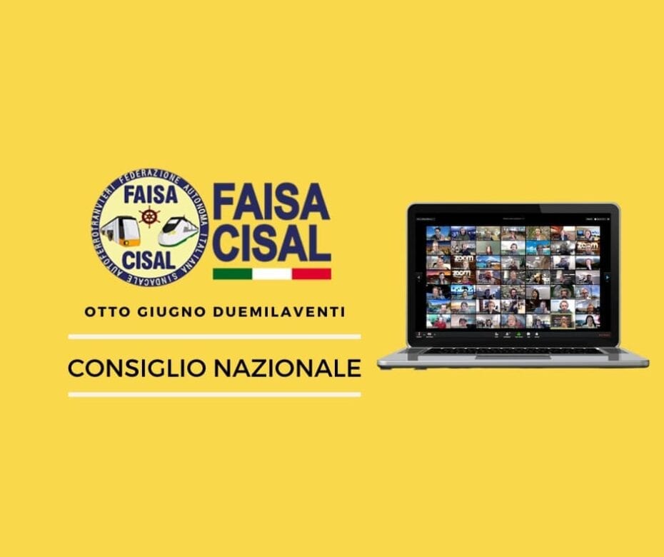 Copertina Consiglio Nazionale FAISA CISAL