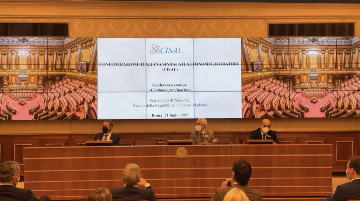 Copertina dell'articolo: Riformare pensioni e fisco per ripartire davvero, al Senato le proposte della Cisal