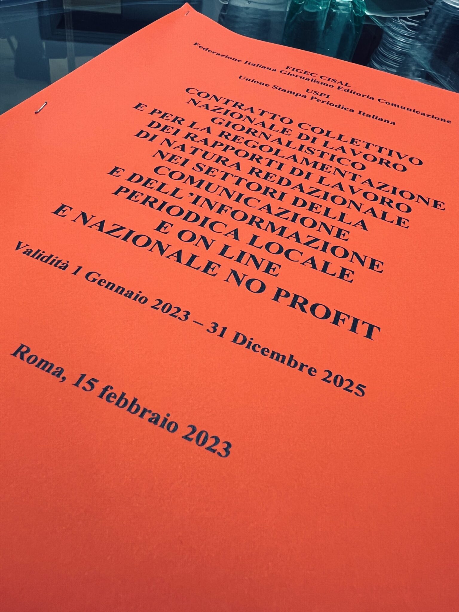 Copertina dell'articolo: Giornalisti: firmato il contratto collettivo nazionale di lavoro Figec Cisal – Uspi