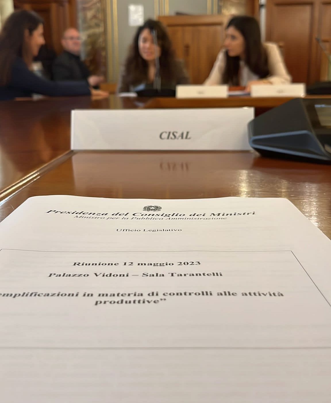 Copertina dell'articolo: Modernizzazione della Pubblica Amministrazione: Cisal a confronto con il Ministro Zangrillo